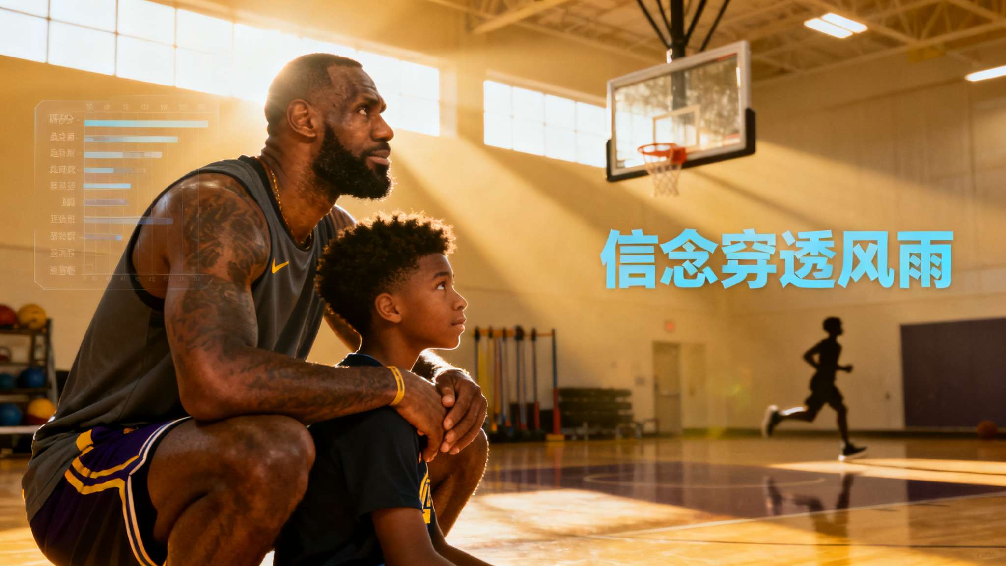 詹姆斯是来辅佐我的